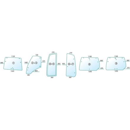 Szyba drzwi | 04418952