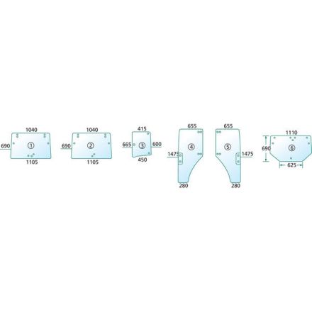  Szyba drzwi | ER047313