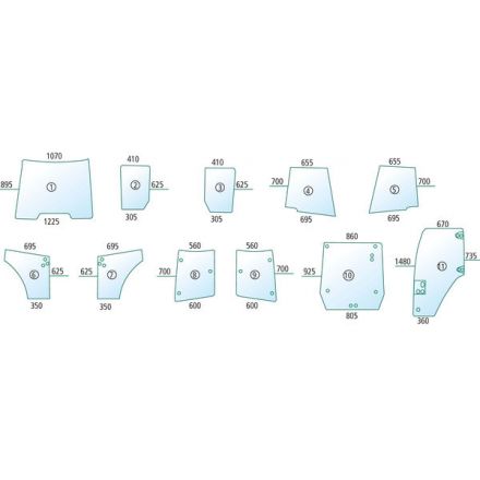 Szyba drzwi | 5089550