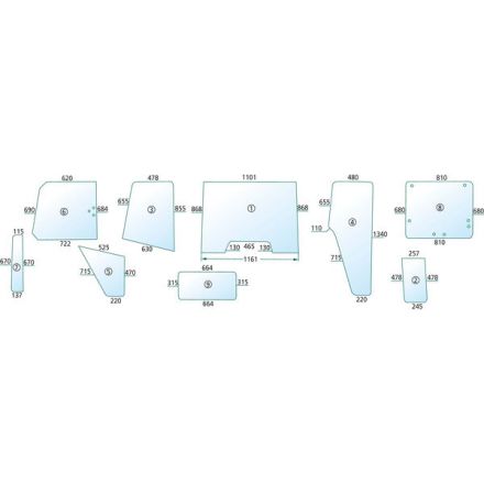 Szyba dzielona | 7701350552