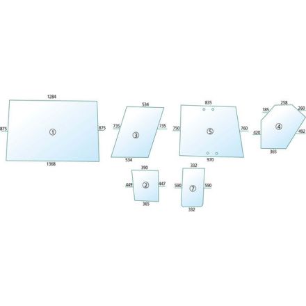 Szyba dzielona | 6911-7948H