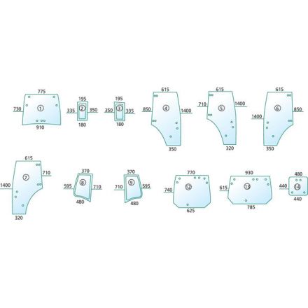 Szyba prawa | F329810040100