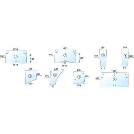 Szyba przednia | 1-34-571-603