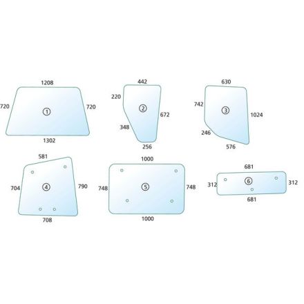 Szyba tylna | 30002800