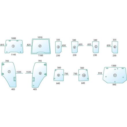 Szyba tylna | 82016997