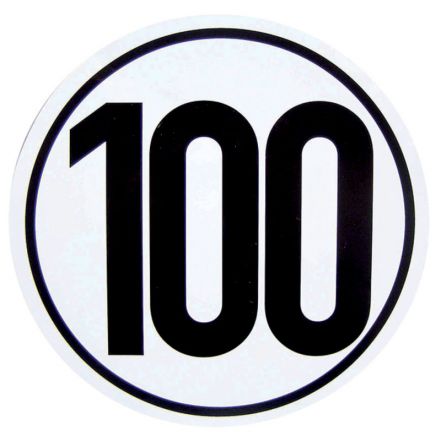 Tabliczka prędkości