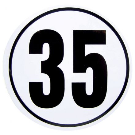 Tabliczka prędkości