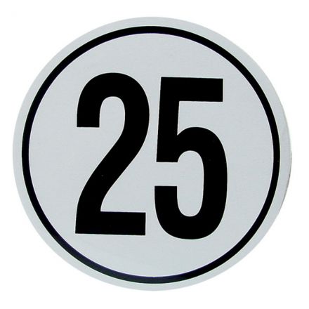 Tabliczka prędkości