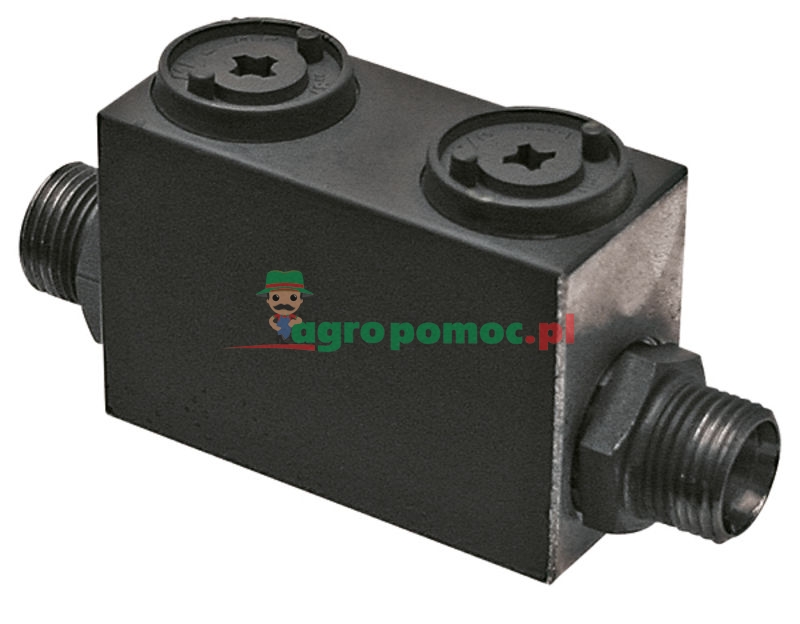 Zawór zwrotny sterowany bliźniaczy G3/8 / M18x1,5 - 12l